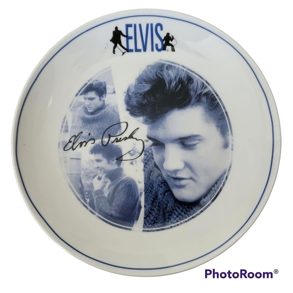 Elvis Presley Signature Product Collectable Plate